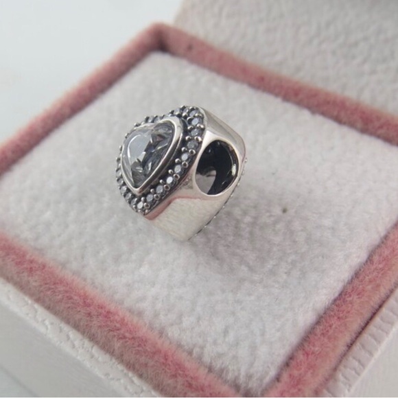 Pandora Heart Charm Love Charm Sparkling Love Charm S925 Ale (L9) - Picture 3 of 4